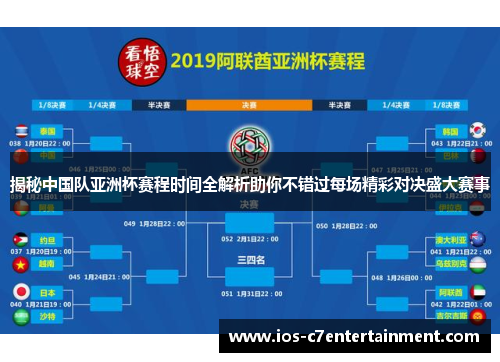 揭秘中国队亚洲杯赛程时间全解析助你不错过每场精彩对决盛大赛事
